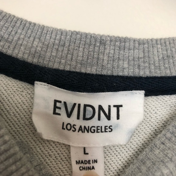 EVIDNT Grey crewneck - Picture 5 of 5